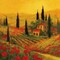 Poppies of Toscano II Poster Print by Art Fronckowiak - Item # VARPDXF359D